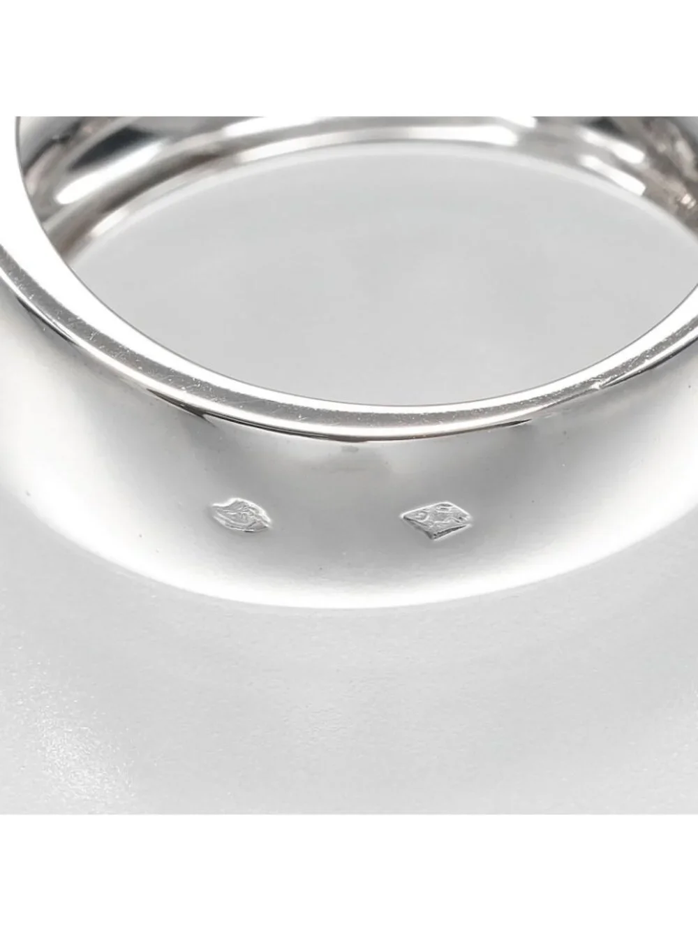 Chanel Three Symbol White Gold Diamond Ring